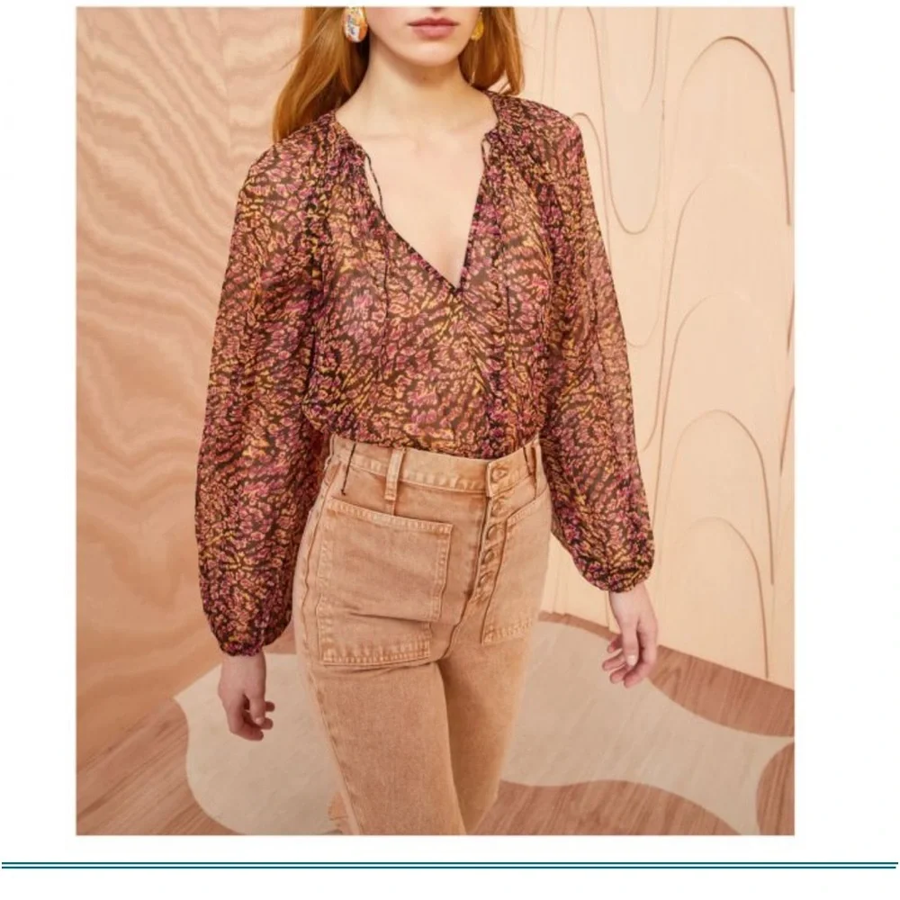 Ulla Johnson Pauline Blouse - Picture 1 of 12
